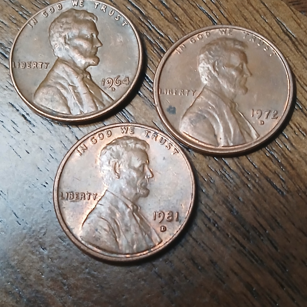 Vintage US Pennies Collection